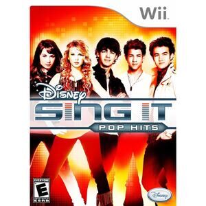 Disney Sing It: Pop Hits - Nintendo Wii - Complete w/ Manual - Tested Working